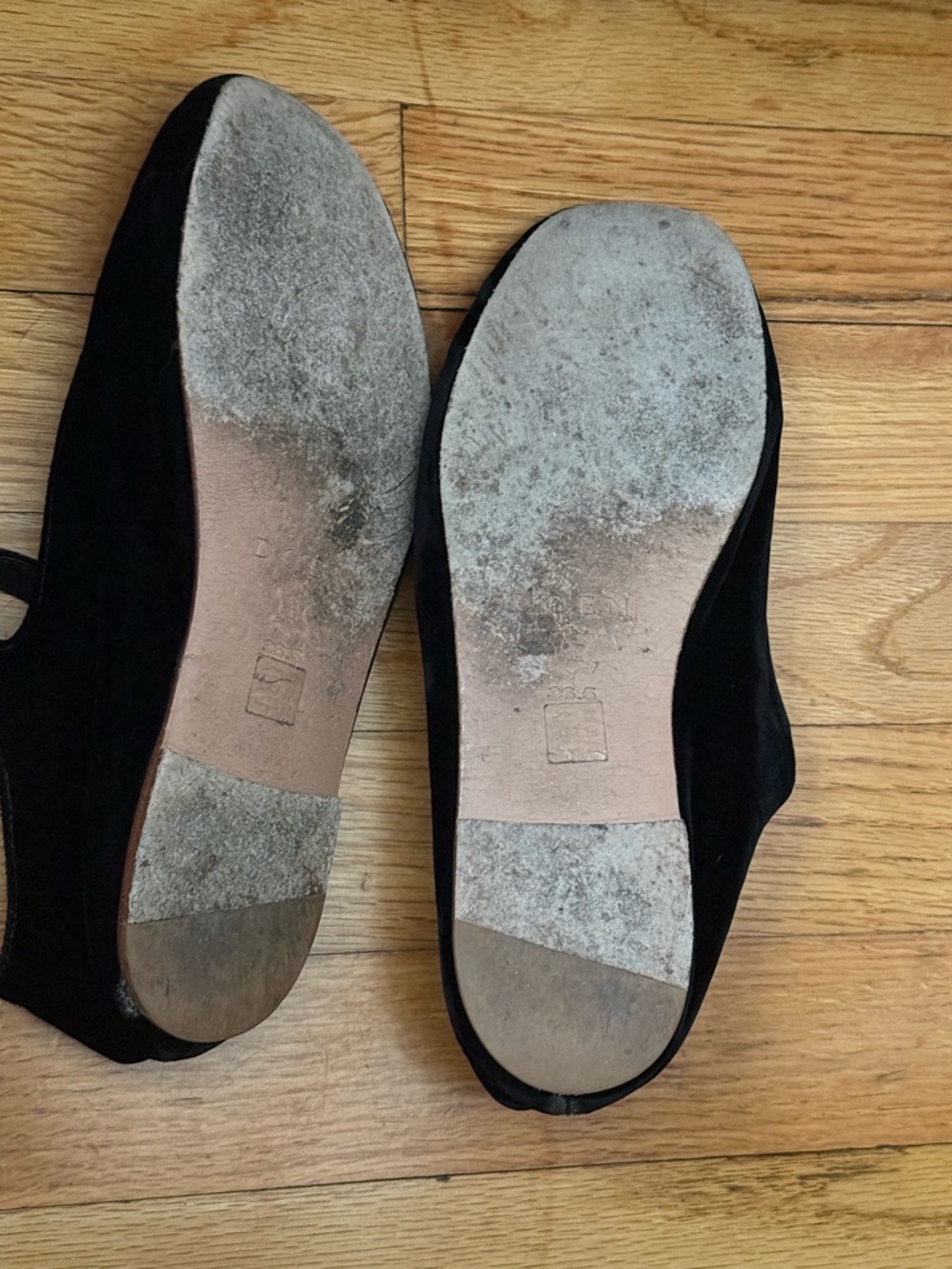Doen Black Mary Jane Velvet Slippers - Picture 8 of 8